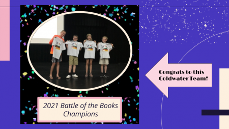 Battle of the Books Sign