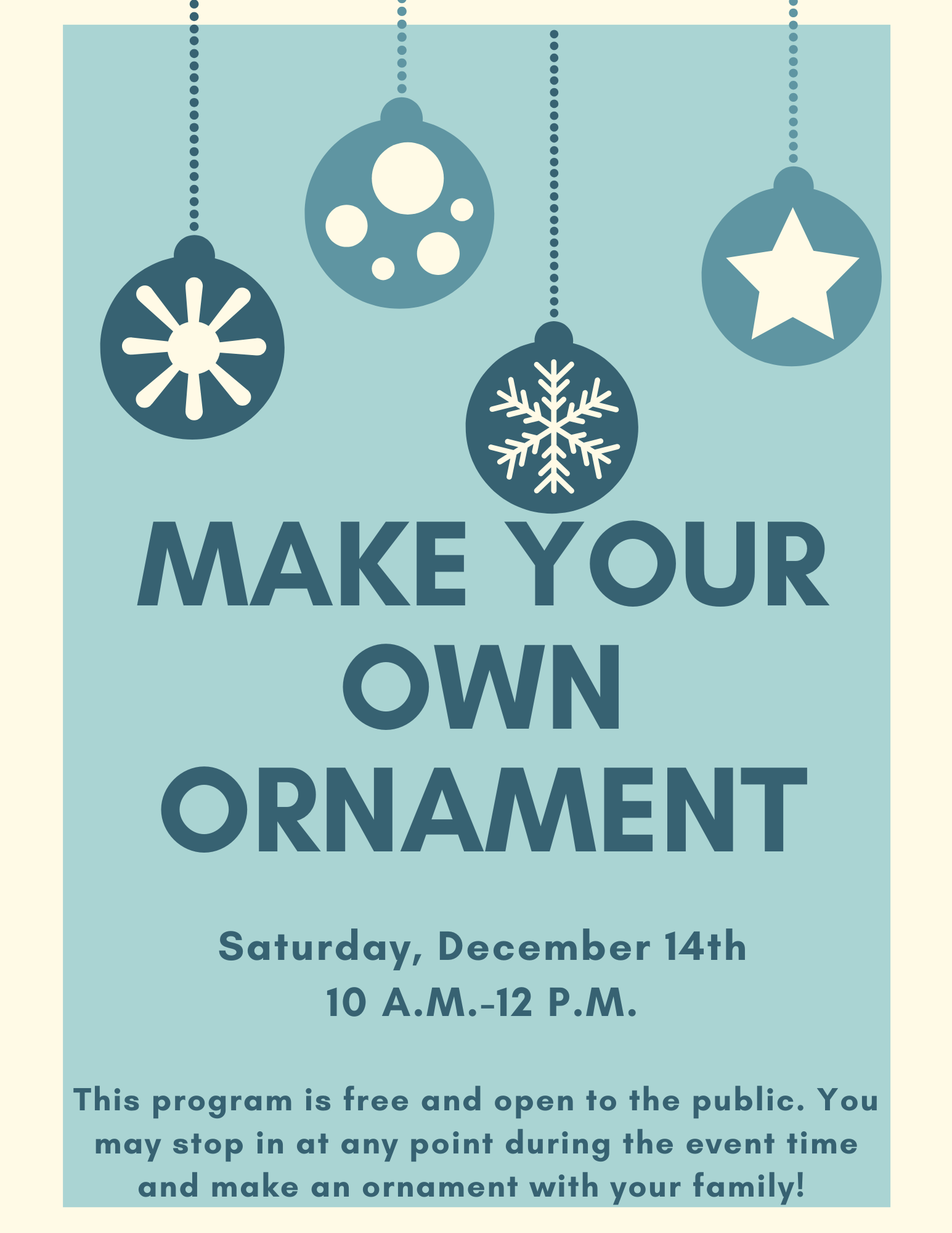 Make your own ornament