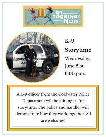 Storytime with a K9 Cop